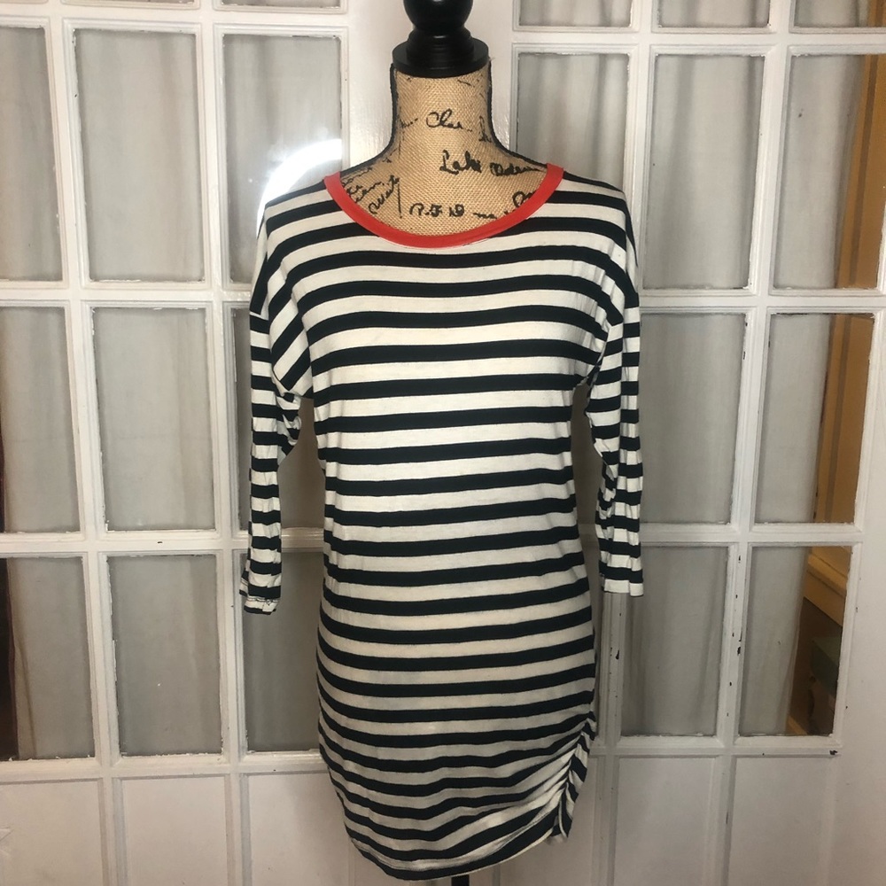 Maternity shirt or long striped shirt